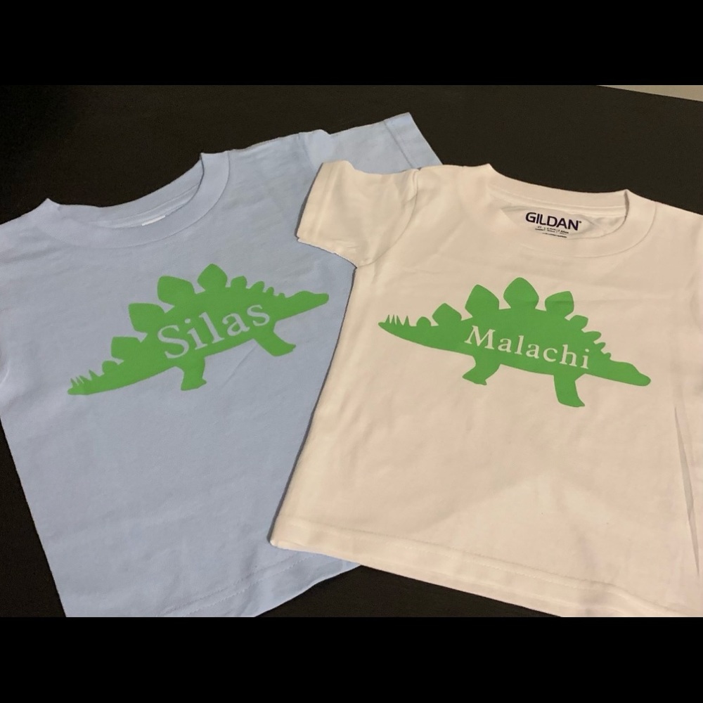 Personalized Dinosaur shirt
